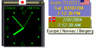 WorldTime Clock screenshot